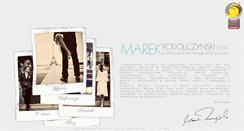 Desktop Screenshot of marekpodolczynski.com