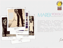 Tablet Screenshot of marekpodolczynski.com